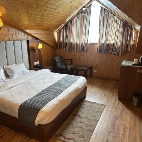 Luxury room in Laurent and Banon Resort Manali
